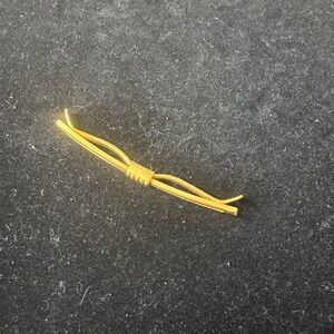 Goldtone collar Tie bar vintage